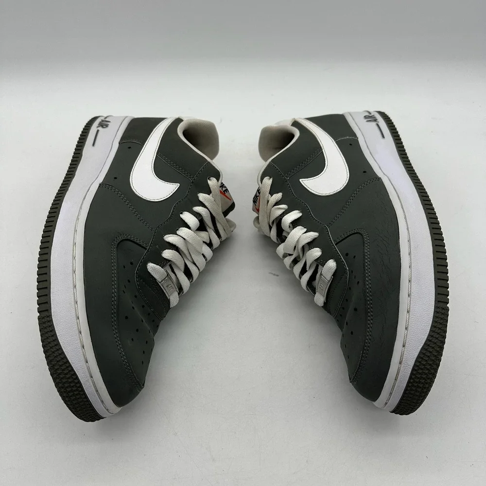 Nike 488298-082 Air Force 1 Low Mens Size 8.5 Shoes River Rock‎ Casual Sneakers